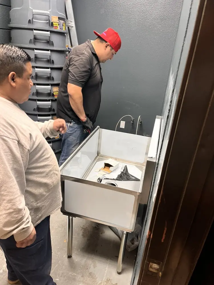 Commercial plumbing and sink installation in Imperial Beach