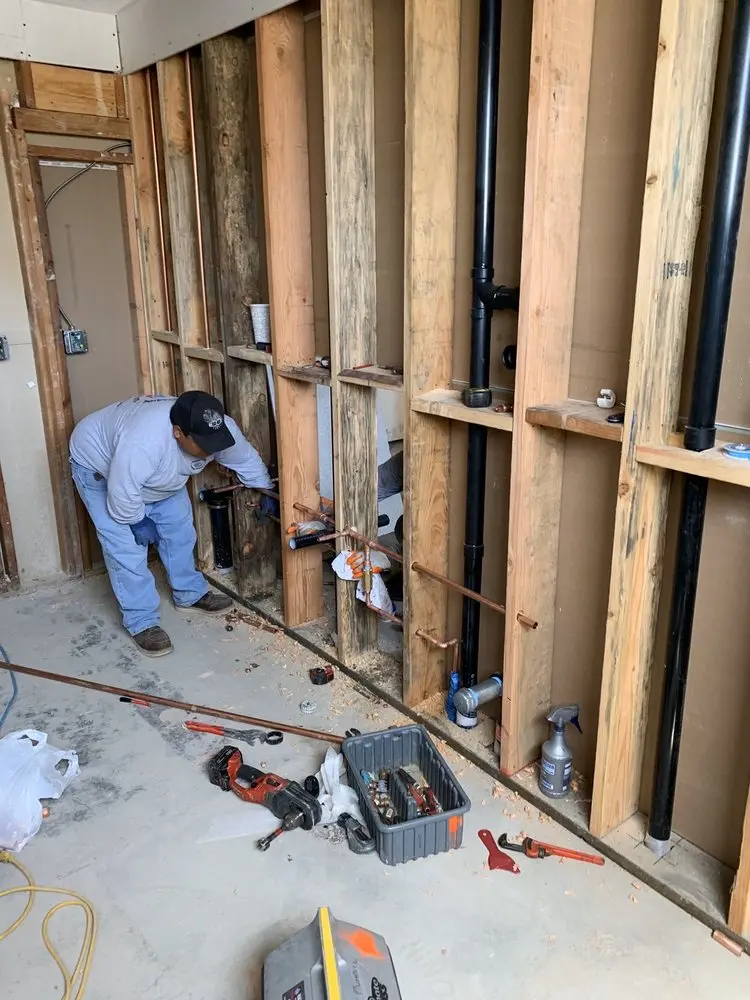 Commercial rough-in plumbing for Water Heater Replacement in Imperial Beach